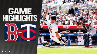 Red Sox vs. Twins Game Highlights (5/5/24) | MLB Highlights