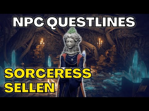 Sorceress Sellen - FULL NPC QUESTLINE - Elden Ring Guides & Tutorials