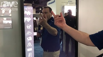 DSE 2018: Panasonic Shows Interactive Mirror, With AF1 Series Display and Digital Mirror Overlay