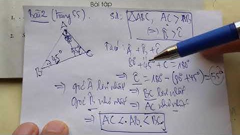 Bài 1 sgk toán 7 tập 2 trang 55