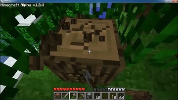 [(ARCHIVIED)] Minecraft: Java Edition Alpha 1.2.4 Gameplay