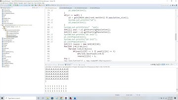 Game Of Life Solution using Genetic Algorithm in JAVA   Part - 2
