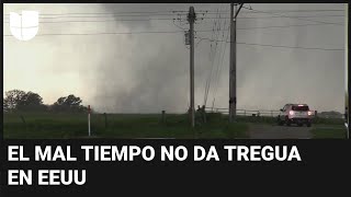 Mal tiempo azota gran parte de Texas: tornados dejaron destrucción tras su paso