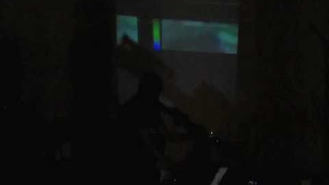 Electronically Modified Didgeridoo and Realtime Video Performance - Houston 2009