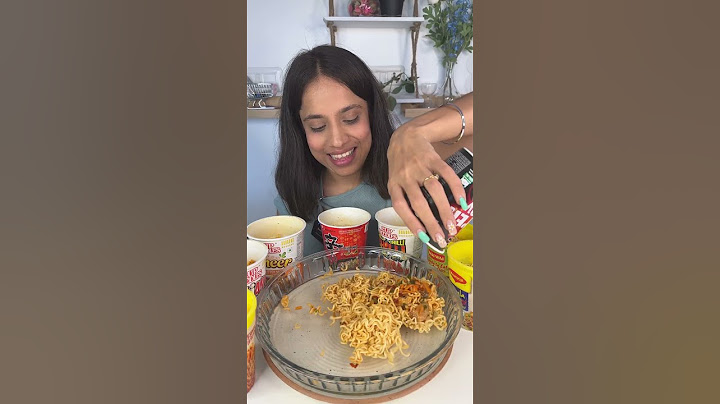 Mixing Every Cup Noodles And Trying 😱😱 | @sosaute #shorts