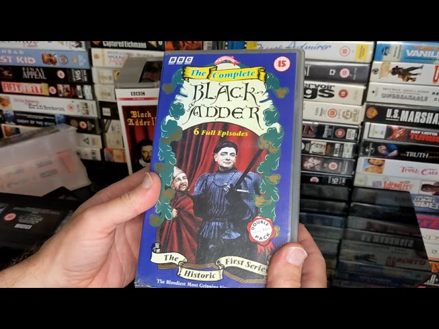 Blackadder VHS Tapes Collection - YouTube