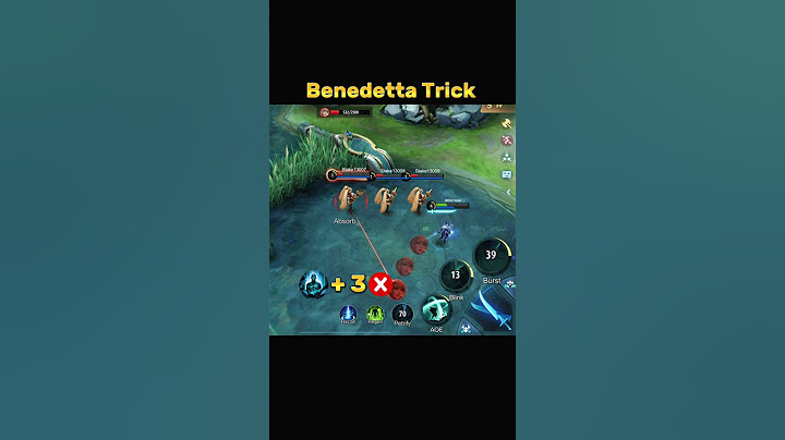 ✅Benedetta Trick Tutorial by Renyaaa