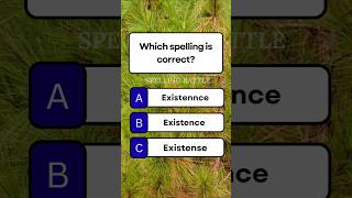 Correct Spelling Challenge ✍️🔥 Only sharp minds can pick the right answer! 🧠