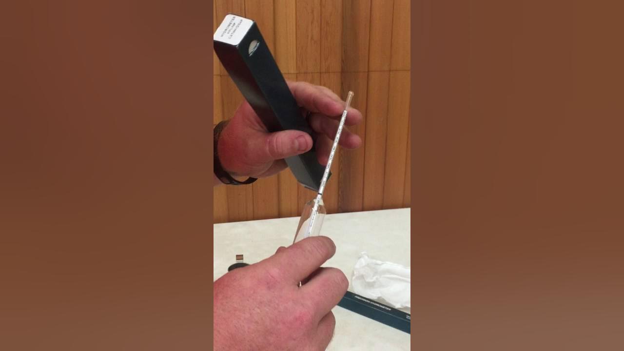 Maple Sap Hydrometer Roth Sugar Bush Cadott Wisconsin Maple