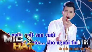 Khóc Cho Người Tình Lỡ Lâm Hùng Karaoke