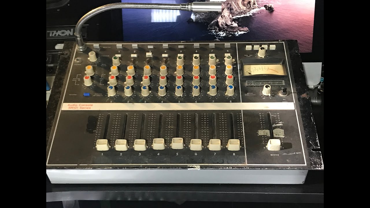 SHURE SR101 モノラルミキサー　スプリングリバーブ内蔵 Episode 35 -Shure SR101 Mixer - YouTube