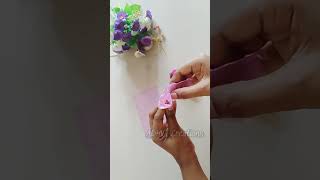 Flowers Making With Plastic Carry Bags || Best Out Of Waste || Flower Making