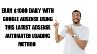 HOW I MAKE $1000 DAILY WITH GOOGLE ADSENSE | Make Money Online 2023