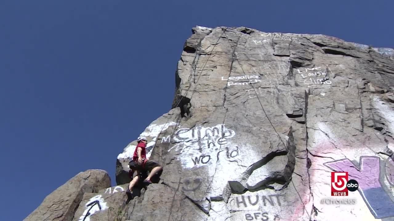 Dirt from the Big Dig filled in the Quincy Quarries and created the Boston Islands