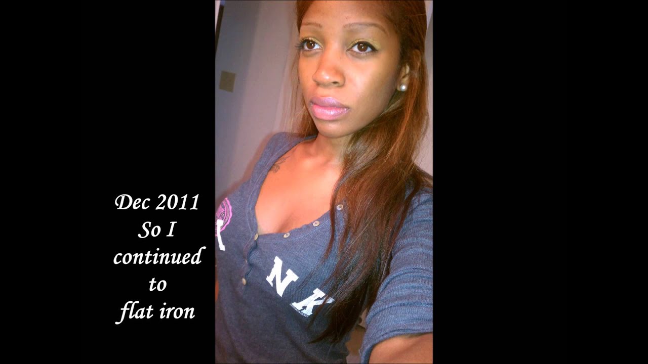 Natural hair journey without Big Chop