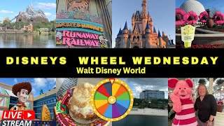 🔴 Live - Disney Wheel Wednesday  -  Walt Disney World  5.22.2024