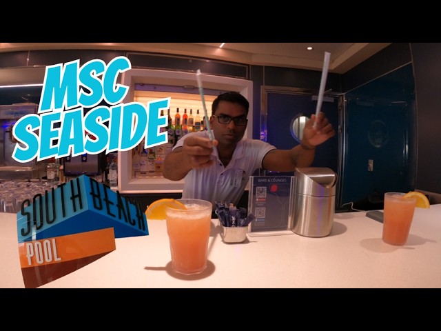 South Beach Bar MSC Seaside Trial & Review 21 Years Old Minimum Age to Drink