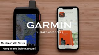 Support: Pairing a Montana® 700 Series Device with the Garmin Explore™ App (Apple®) screenshot 2