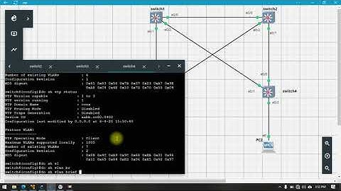 CCNA - Virtual Trunking Protocol - Part 2