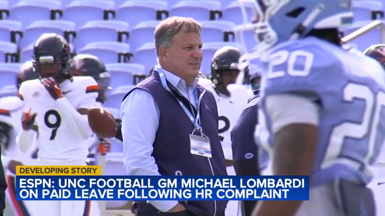 UNC’s football general manager Michael Lombardi on paid administrative leave