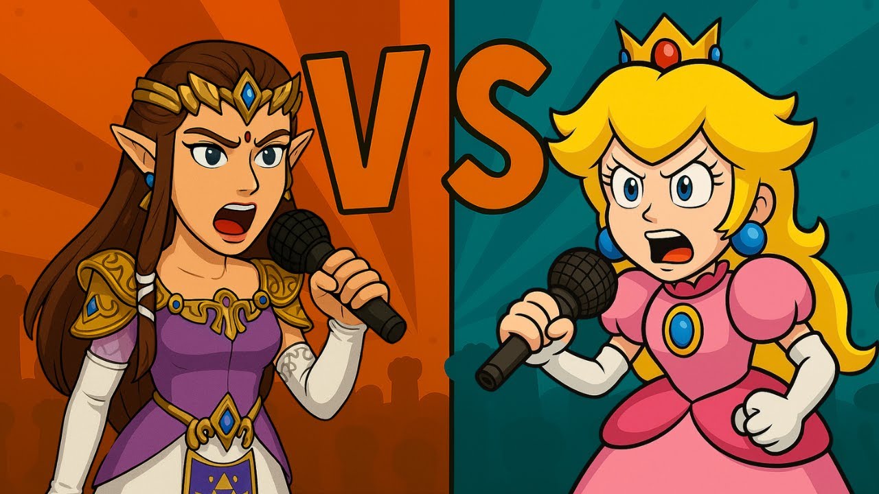 ZELDA VS PEACH
