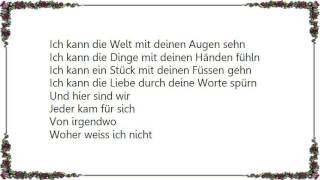 Klee - Mit Deinen Augen Lyrics