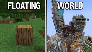 Minecraft If You Leave Trees Floating!