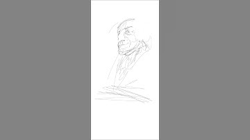 Timelapse of a sketch, infinite painter