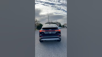 2025 Audi Q4 eTron Sportback first look‼️ #audi #q4etron #audiq4etron #etron #audicar #audilover #ev