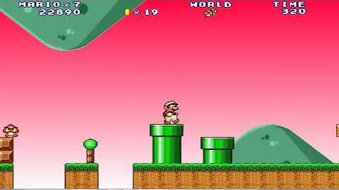 Mario Forever Goomba Party (Speed Run Test)