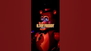 Top 10 Strongest FNAF Characters (FNAF 2) In My Opinion #shorts