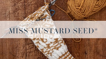 Knitted Selbu Mitten Tutorial | Part One