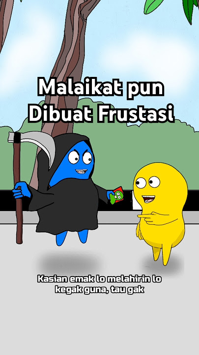 Malaikat pun dibuat frustasi #anime #animasi #cartoon #kartun #malaikat #frustasi #shorts #video