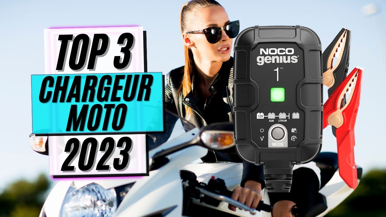 TOP 3 : Meilleur Chargeur Batterie Moto Intelligent (2023) 