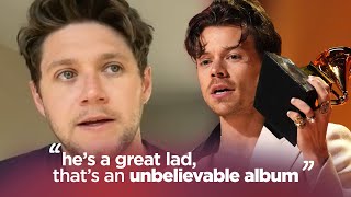 Niall gushes over Harry&#39;s Grammys win &amp; reacts to THAT TikTok from Lewis Capaldi 😂 | FULL INTERVIEW