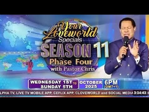 LIVE : YOUR LOVEWORLD SPECIALS SEASON 11 PHASE 4 WITH PASTOR CHRIS || DAY 3