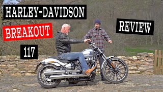 The Most BadAss Cruiser On The Planet! The HarleyDavidson Breakout 117 Softail Motorcycle Review.