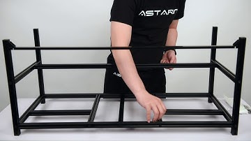 How to build 8 GPU mining rig case