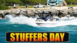 BOAT GOES UNDER WITH BABY IN BOW SUBMARINES DAY  BOATS AT HAULOVER INLET | BOAT ZONE