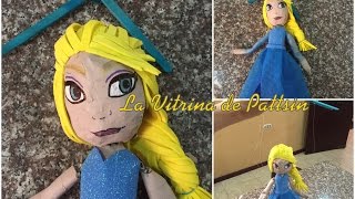 Como hacer una marioneta o títere frozen con papel, how to make puppet # titeres #marionetas - YouTube