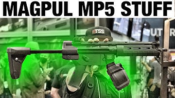 SHOT Show 2022: Magpul MP5 Stock and Stuff