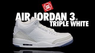 air jordan 3 retro all white