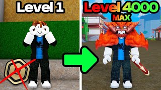 Robux-Free Noob To Max Level 4000! - King Legacy Roblox screenshot 3