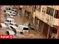 Flood disaster in saudi arabia also affected the city of medina  roads and streets were flooded