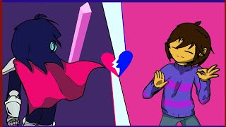 Deltarune vs Undertale-Kris vs. Frisk(Animation)