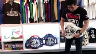 BELLY PAD FAIRTEX BPV2 BELLY PAD MUAY THAI BELLY PROTECTOR MUAY THAI WAIST SHIELD