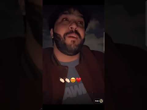 كان حاضر مع الضيوف واول مره يغني اسمع