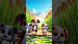 Puppies Dance To Music