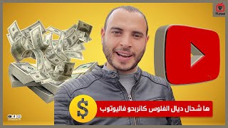 فيسبوكي حر يكشف عن ارباحه في اليوتوب ويوجه نصيحة لمشاهدي الأنترنت