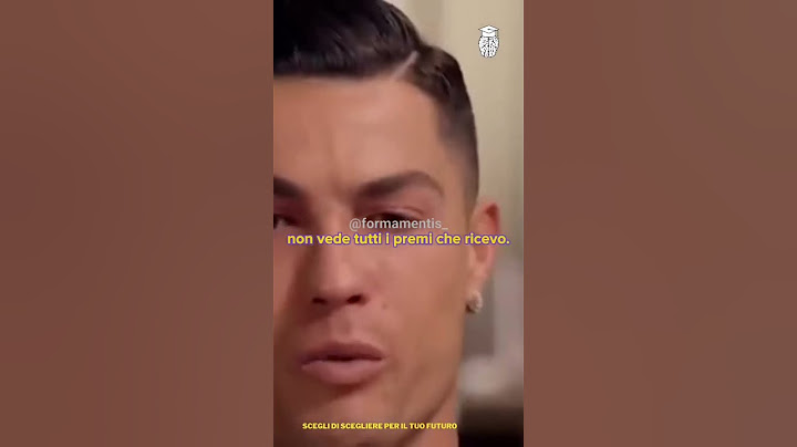 Ronaldo in lacrime: il video che gli ricorda il padre e la sua storia
